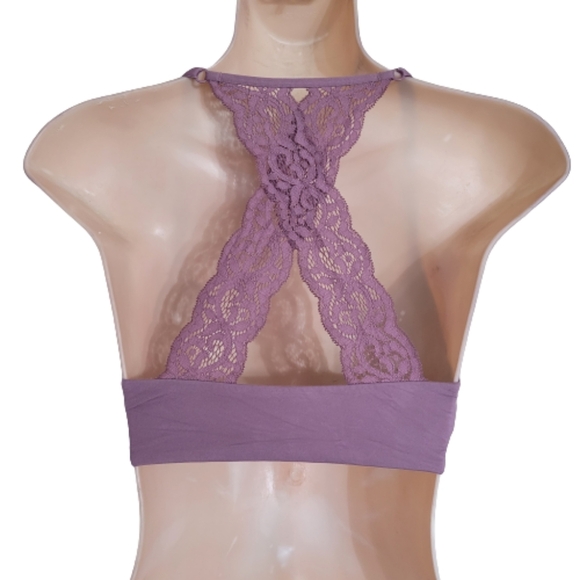 Victoria's Secret Lavender Body by Victoria Racerback Perfect Shape Bra Size 32D - Picture 3 of 9